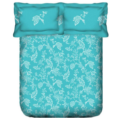 PORTICO Dazzle Cotton 144TC Printed 3Pcs Queen Bedsheet Set