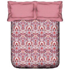 PORTICO Dazzle Cotton 144TC Printed 3Pcs Queen Bedsheet Set